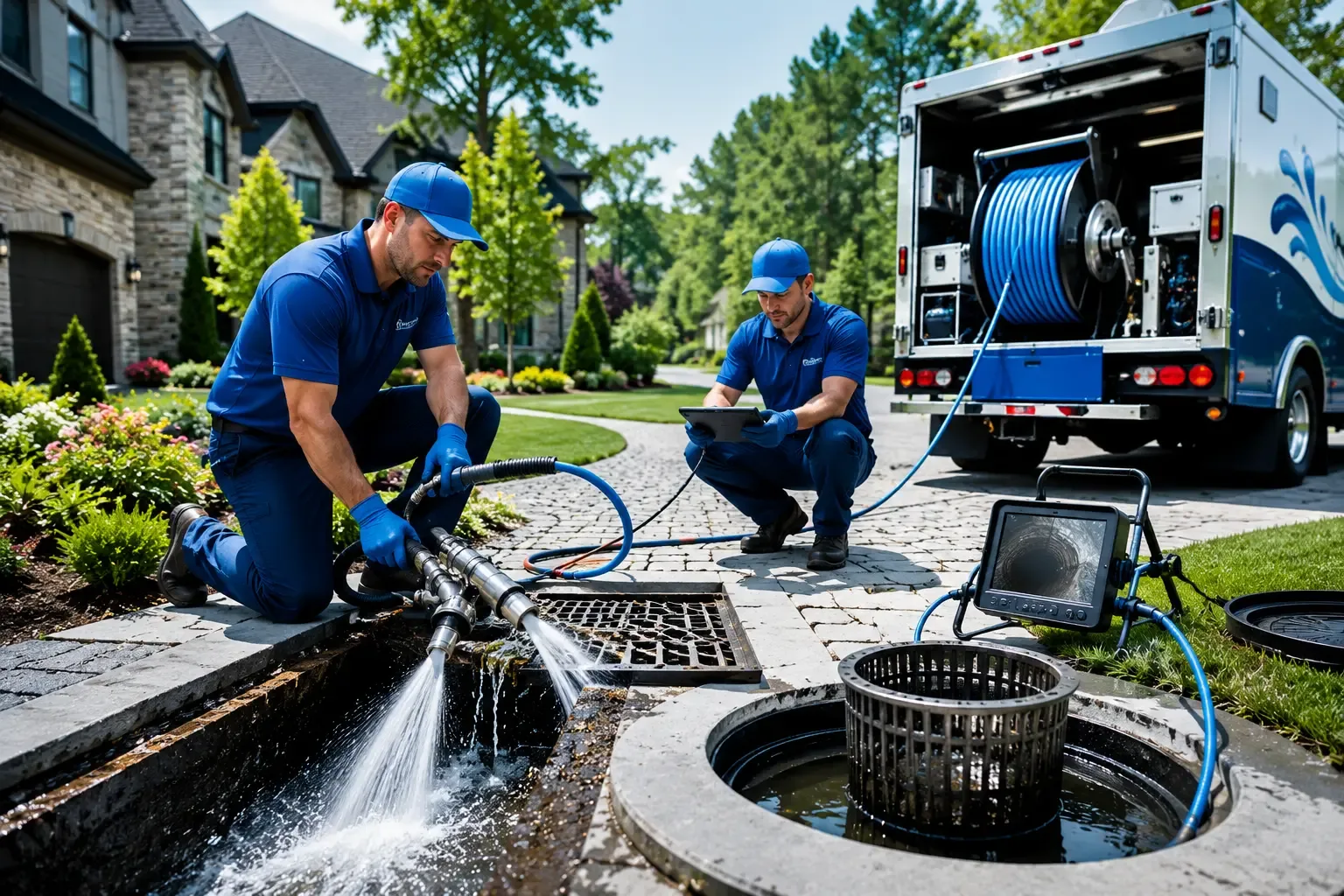 Local outdoor drain cleaning professionals in Mount Sterling, IA